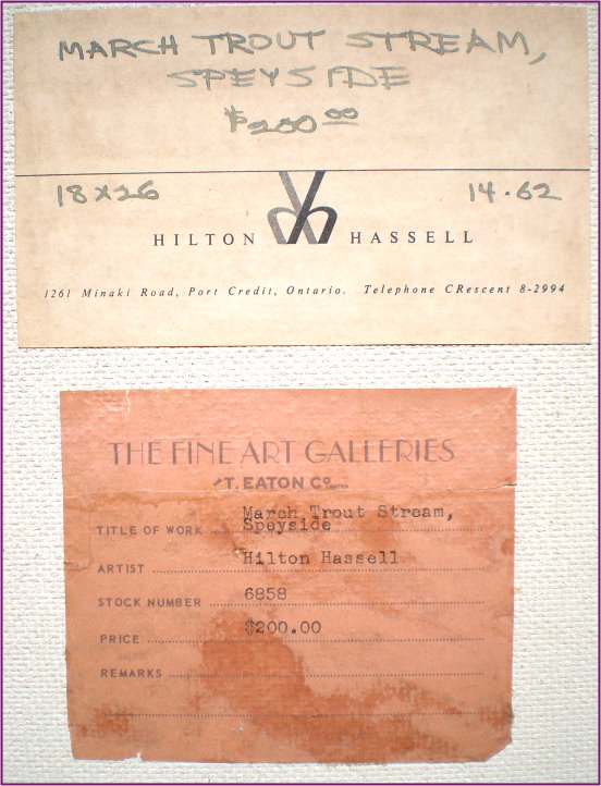Hilton Hassell Original Label